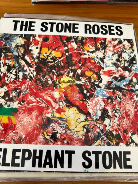 Stone Roses - Elephant Stone - 1989 12" Vinyl - Silvertone ORE T1