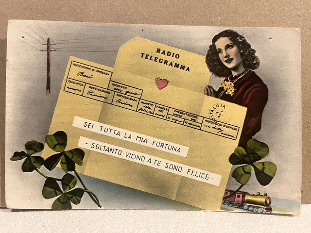 Cartolina Amore - Romantica 1954