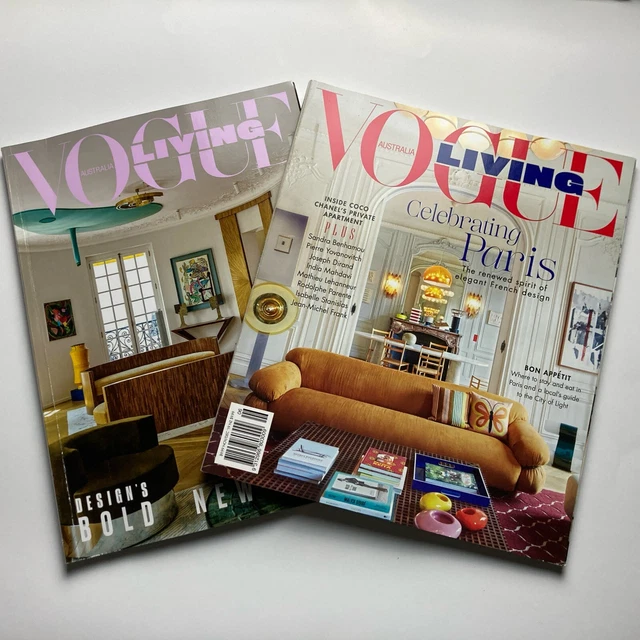 VOGUE LIVING MAGAZINE November December 2023 Design's Bold