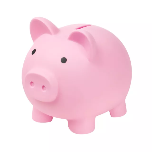 Decorations Cartoon Cash Cute Piggy Banks Money Box Plastic Pig Unbreakable