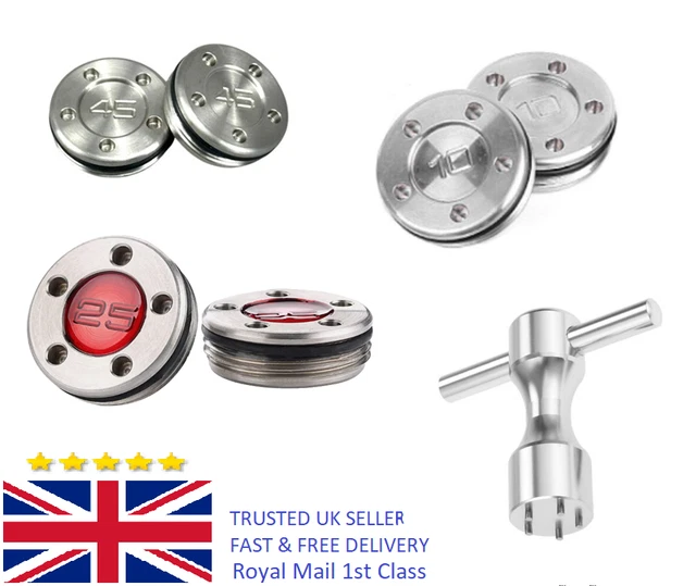2-Pack Golf Putter Weights Compatible With Titleist Scotty Cameron Putters - 5g To 45g