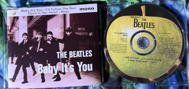 THE BEATLES BABY It's You Test Rare EMI Swindon CD Used
