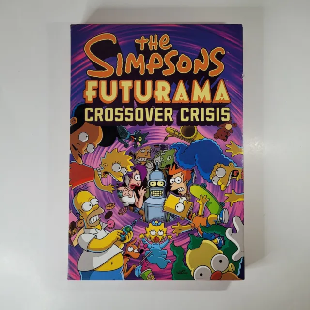 The Simpsons Futurama CROSSOVER CRISIS Hardcover w/ Slipcover Comic 2010