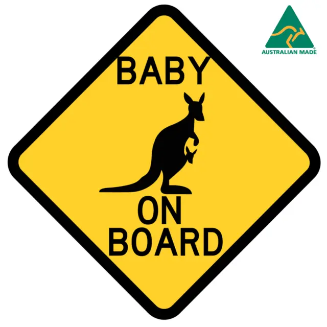Baby On Board Vinyl Decal Sticker 13 cm x 13 cm