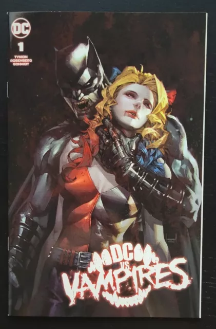 DC Vs Vampires #1 Variant (2019) Kael Ngu Trade Dress Cover