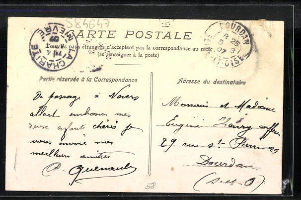 CPA Nevers, Quai de la Gare 1907 2