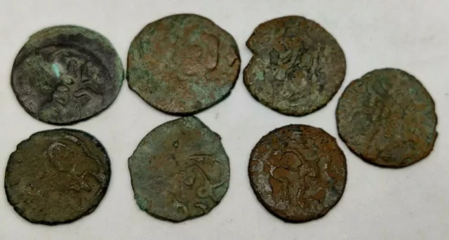 RARE pool coins of the Golden Horde, copper.