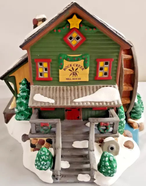 Wkend Sale!!! Dept 56 Snow Village "Rock Creek Mill House"  #54932~NEW~RETIRED