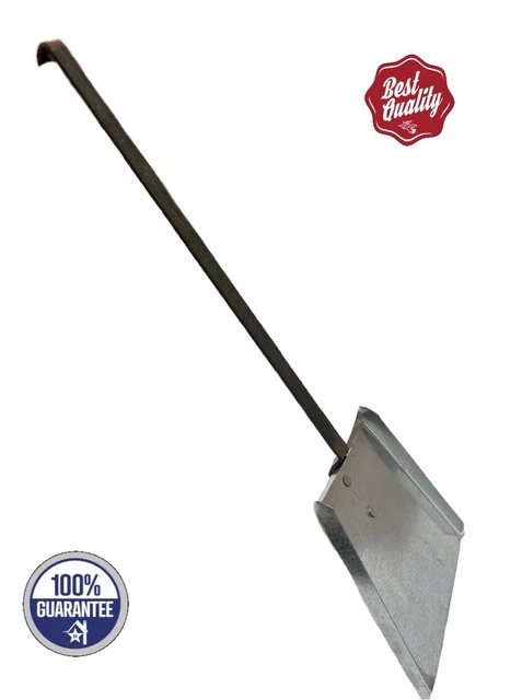 Paletta Pala Brace Carbone Barbecue Camino Caminetto In Ferro Fuoco Con Gancio
