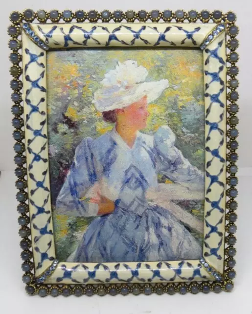 Jay Strongwater "Emilia" 3" X 4" Spf5114 Picture Frame