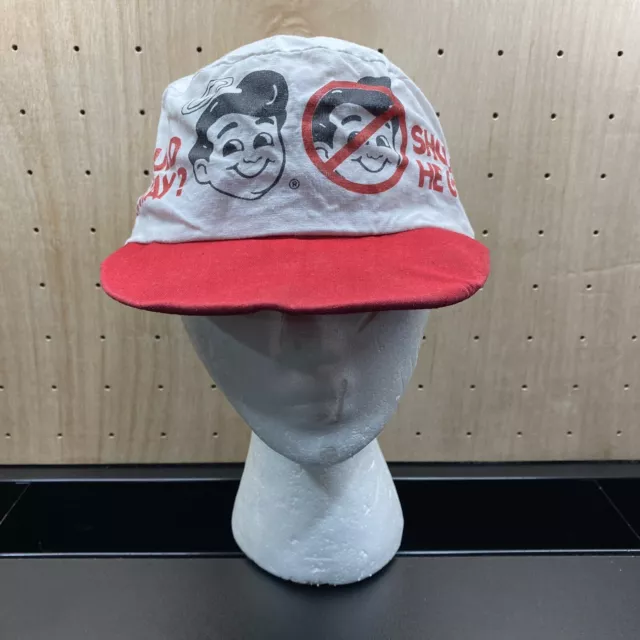 Vintage Kids Bob's Big Boy Forever Should He Stay Should He Go Painters Ball Cap
