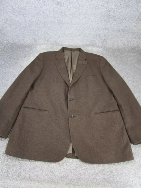 Brooks Brothers Sport Coat Mens 50 Madison Brown Wool Blazer