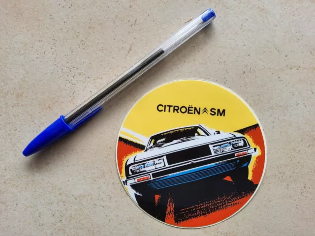 autocollant CITROEN SM vintage sticker pegatina aufkleber adesivo oldies 