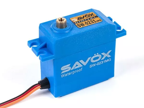 Savox SW0231MG Waterproof High Torque STD Metal Gear Digital Servo SAV-SW0231MG+