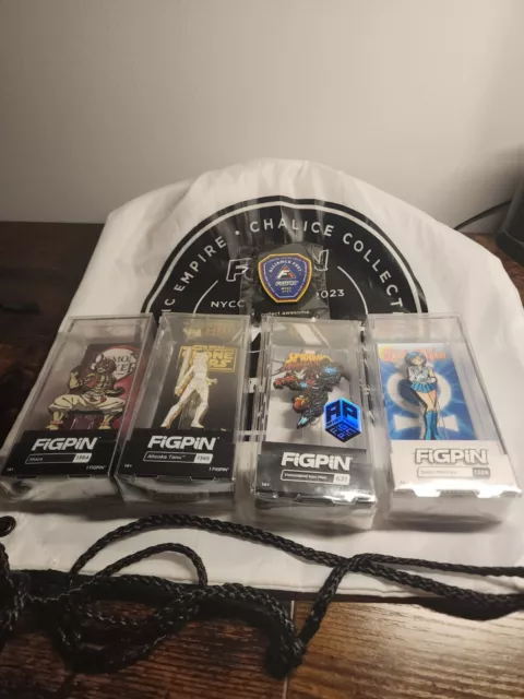 Figpin Alliance Fest NYCC 2023 Sailor Mercury Ahsoka Akaza VENOMIZED IRON MAN AP