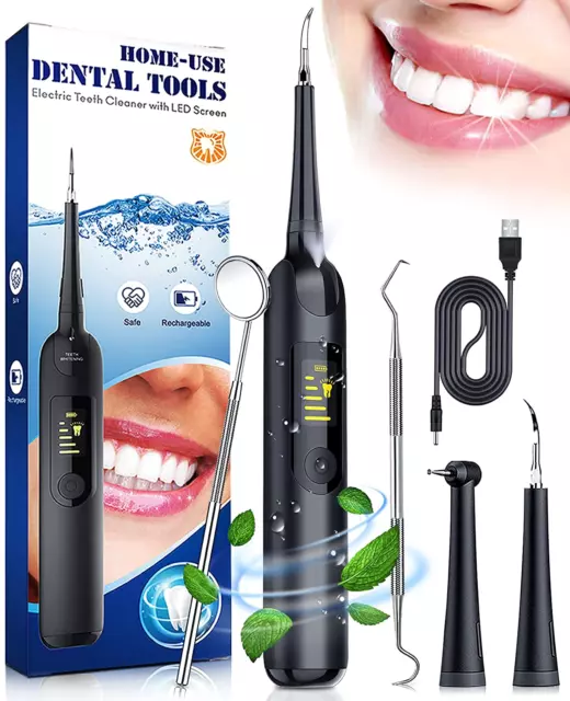 Dental Calculus Remover for Teeth  Cleaner Electric ultrasonic Dental Whitening