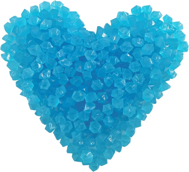 300Pcs 1.4cm Decoration Fish Tank Gravel,Rocks Glowing in The Dark✅