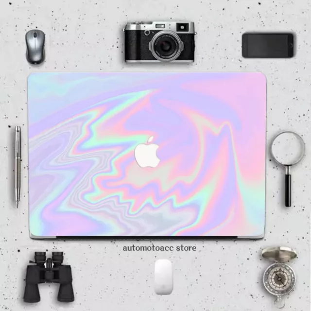 Cool Illusion Rainbow Case Cover For Macbook M1 Pro 14 16 15 Air 11 12 13 inch