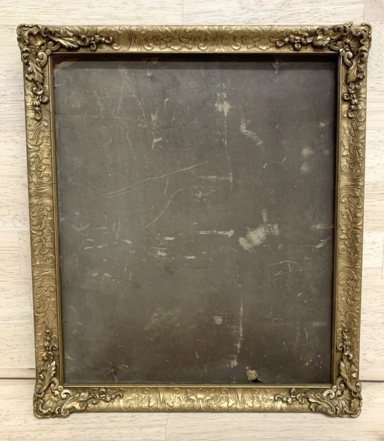 Antique Wood Frame LOUIS XVI FRENCH Gold Gilt Fits 12 x 10 Picture