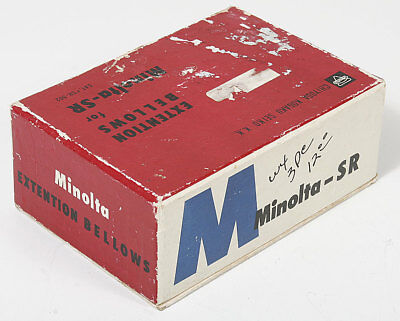 Minolta Boîte Pour Extension Soufflet Sr/ 125622