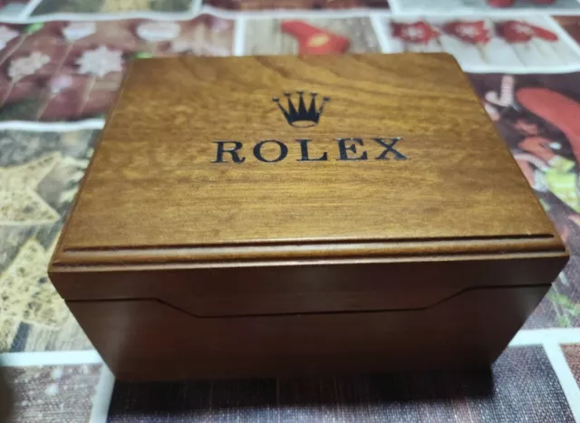 Scatola Rolex In Legno Anni 60/70 Scatola Rolex In Legno Anni 60/70