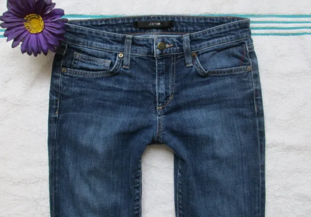 JOES JEANS Womens Size 27 Mid Rise Maven Crop Cuffed Denim Jeans