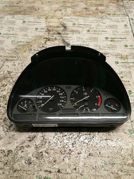 Anneaux Compteur Chrome Pour BMW Série 5/7/X5 E39 E38 E53 - Kit 4 Pièces