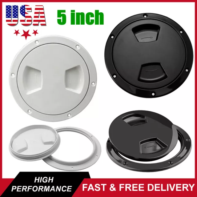 5 inch Boat Deck Cover Plate Access Hatch Deck Cover Lid For Boat Marine Yacht