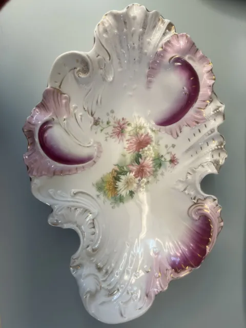 Antique Carl Tielsch (CT) Porcelain Dish, 1900's. Altwasser, Silesia, Germany