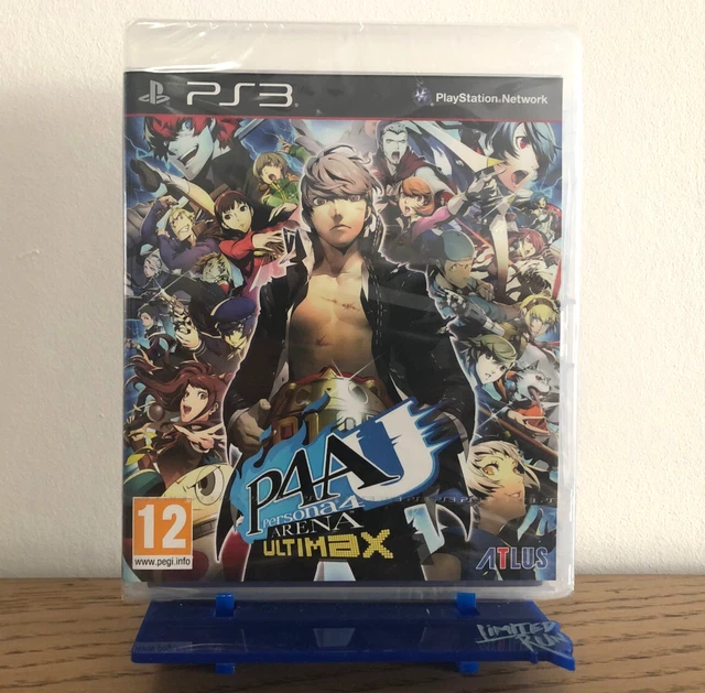 Jeu PS3 Persona 4: Arena (P4A) - Version PAL - État Très Bon - Complet (Boîte, Notice)
