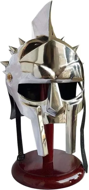 Medieval Helmet Gladiator Maximus Arena Wearable Halloween Party Costumes Gift