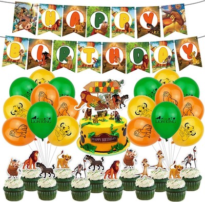 ABV Designs 10 inviti per festa di compleanno con scritta Re leone 1 anno con buste bianche 