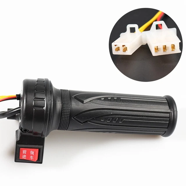 Accélérateur Au Pouce Pour Vélo électrique – 12V à 72V, étanche, Compatible Contrôleur KT