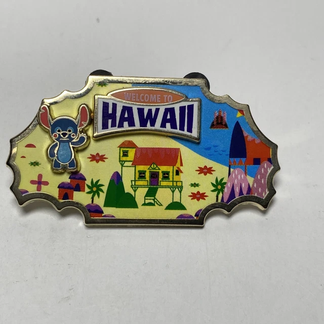 PIN DISNEY MOVIE Rewards Around the World Hawaii Pin Stitch £44.44