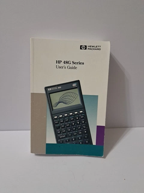 HP 48G Graphics Calculator With Quick Start Guide, User's Guide Plus