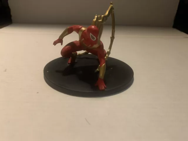 Iron Spider - Disney Store Marvel Comic PVC Figure Spider-Man *Missing back arm*