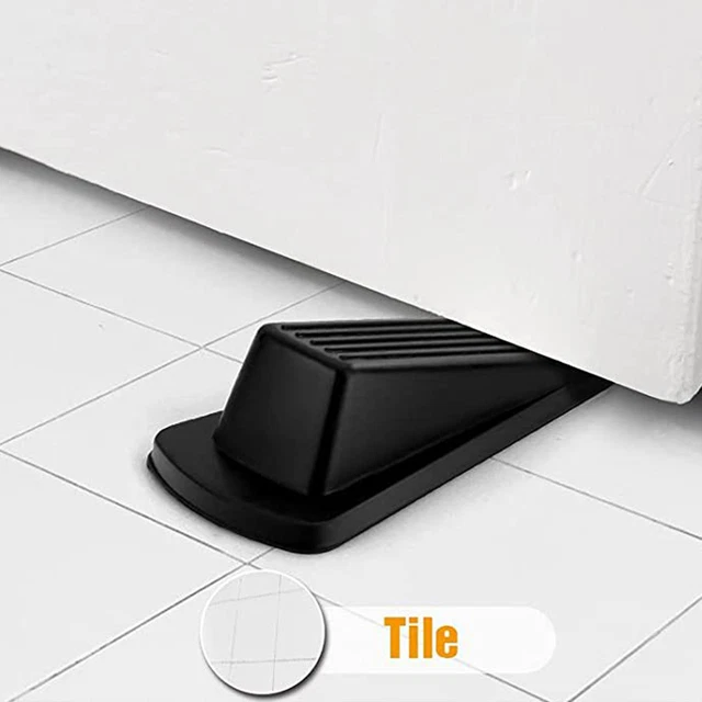 Cuña de puerta de plástico compacta multifuncional duradera resistente al desgaste Doorstop