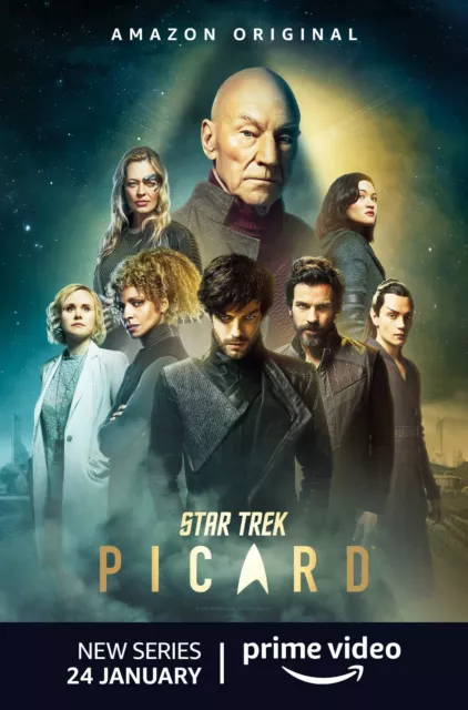 Star Trek Picard poster (d)  -  11 x 17 inches - Patrick Stewart