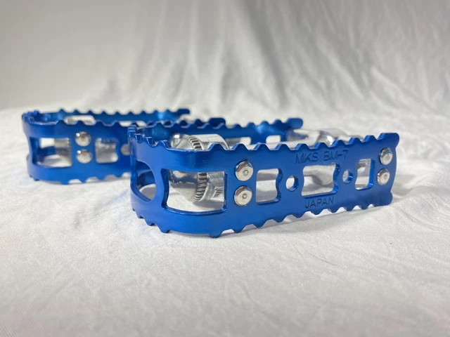 MKS JAPAN BM-7 Blue old school bmx pedal Old School Bmx Pedals FOR