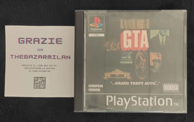 GTA - Grand Theft Auto - PlayStation 1 - PAL - Completo