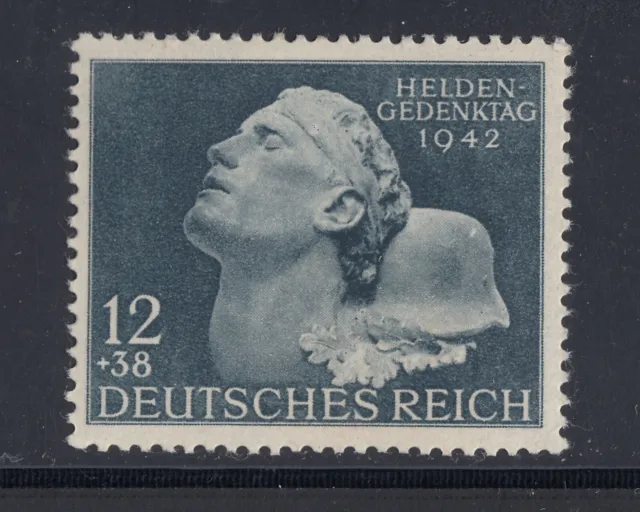 Deutsches Reich Mi-Nr. 812 Plattenfehler II UNGEBRAUCHT GEPRÜFT