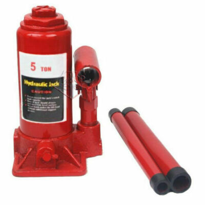 Perel abj5t Cric hydraulique 5 ton charge maximale  Lot de 4 