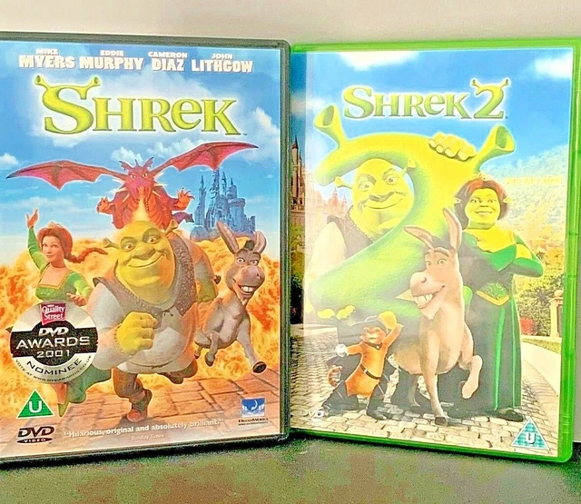 SHREK AND SHREK 2 DVDs EUR 5,39 - PicClick FR