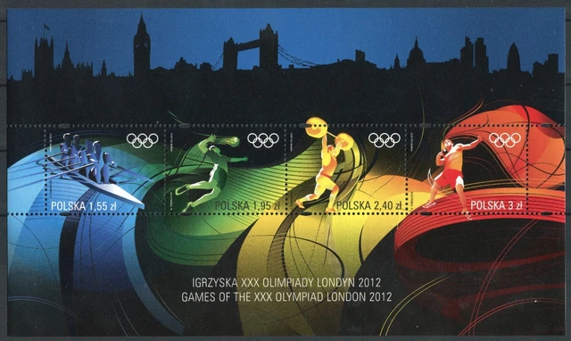 Polen Block Nr. 209 postfrisch Olympische Sommerspiele 2012 London MNH