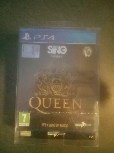 Jeu PS4 Let's Sing Queen Avec 2 Micros Neuf Sous Blister