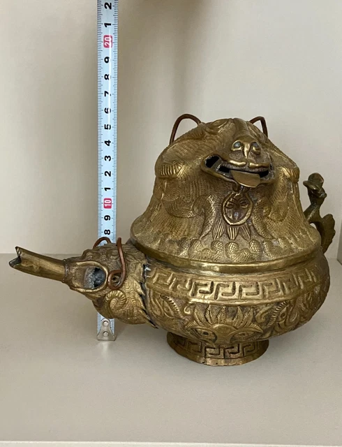 GROSSE THÉIÈRE ANCIENNE émaux de Longwy EUR 65,00 - FR