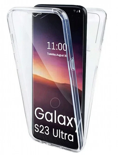 Coque pour Samsung Galaxy S23 Ultra 5G - housse etui silicone gel 360 integrale Coque pour Samsung Galaxy S23 Ultra 5G - housse etui silicone gel 360 integrale