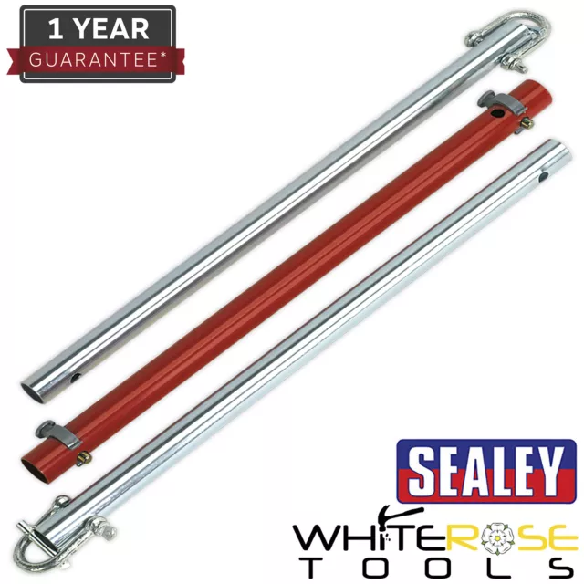 Sealey Tow Pole 2500kg Rolling Load Capacity Vehicle Recovery Towing Bar