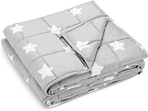 Navaris Coperta Rilassante con Pesi 135x200cm 6,8kg - Trapunta Ponderata Antistr