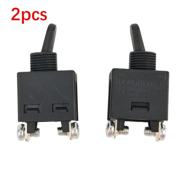 Interrupteur De Remplacement Pour Meuleuse D'angle - Compatible Bosch GWS 6-100 Et Makita 9553/9556, Modèle FA2-6/2W